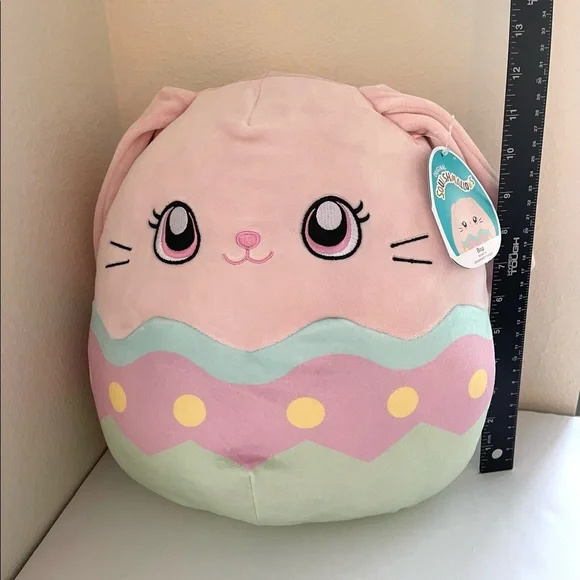 Squishmallow 12” Bop Bunny in Easter Egg 2022 Soft Anime Plush Toy,New - Picture 2 of 8